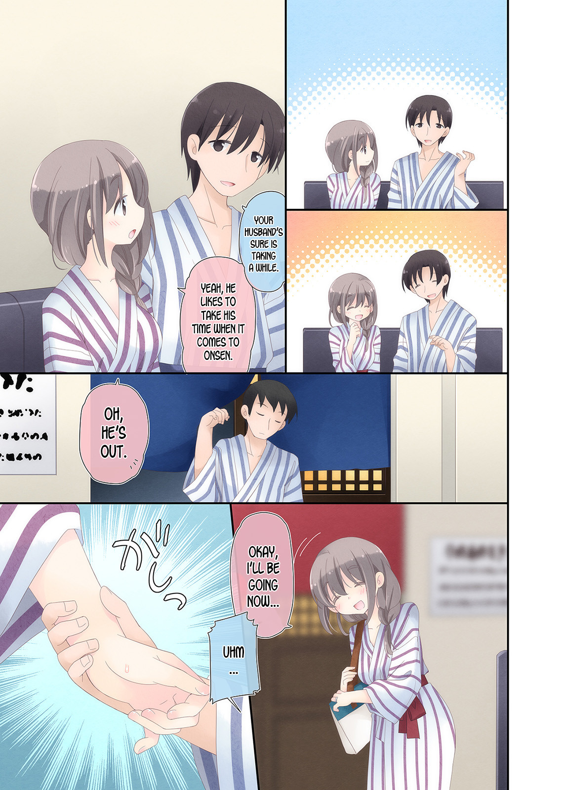 Hentai Manga Comic-The Night Where a Frustrated Wife Drowns In Adultry-Read-8